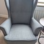2 IKEA wing chairs, 180 each Image 3
