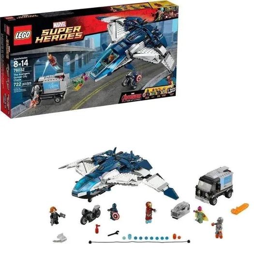 Lego 76032 Avengers Quinjet City Chase