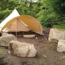 NEW Canvas Bell Tent Awning Image 5