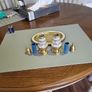 Vintage condiment set brass Image 4