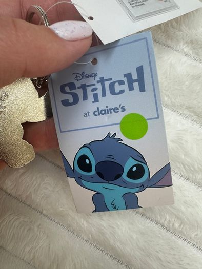 Disney Stitch Claire's Keyring Please see pictures