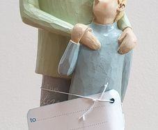 "Father & Child" Figurine