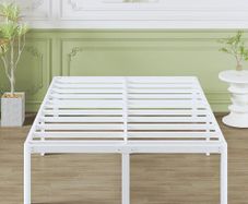 King Size Bed Frame with Rounded Corner Legs