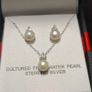 Silver chain with 925 sterling silver earrings Image 4