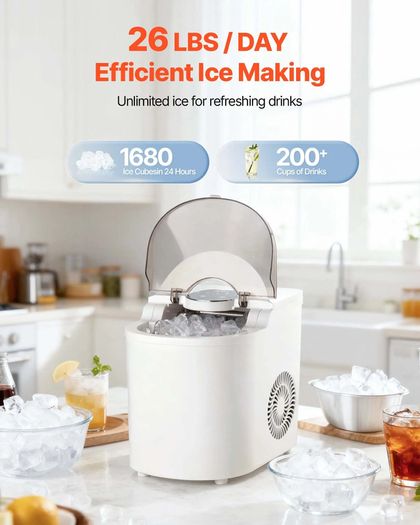 Portable Countertop Ice Maker Machine 11.8kg