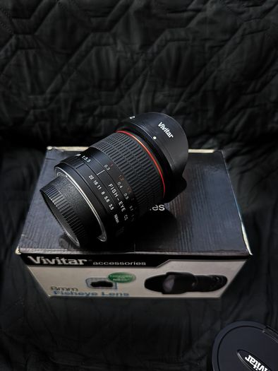 Vivitar 8mm Fisheye Lens for Nikon DX (APSC)