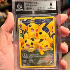 Pokemon 2016 Generations Rc29 Pikachu UR BGS9