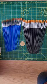 40 Acrylic/ Watercolour Brushes