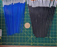 40 Acrylic/ Watercolour Brushes