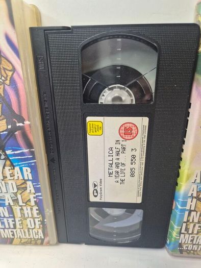 Metallica: A Year and a Half in the Life of Metallica - Complete 2-VHS Set (PAL)