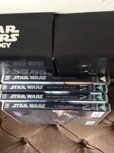 Star Wars Trilogy Four Disc DVD Set