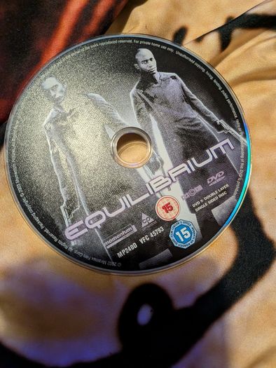 Equlibrium dvd