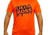 Like A Boss T-shirt Tee Top Shirt Great Gift Present