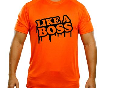 Like A Boss T-shirt Tee Top Shirt Great Gift Present