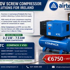 Screw Compressor-single Phase