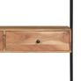 Wall Desk 90x40x170 cm Solid Acacia Wood Image 3