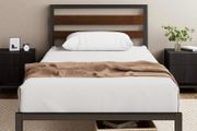 3ft Single Bed Frame with Headboard