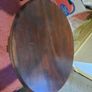 Antique/Vintage small brown wooden coffee table Image 3
