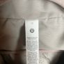 Lululemon Always There Short Trench Coat Sz 16UK 12US XXL Beige Casual Hooded Image 6