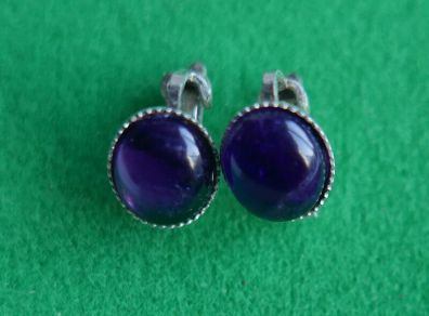 Vintage Amethyst Earrings