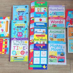 Write and Wipe Activity Books bundle