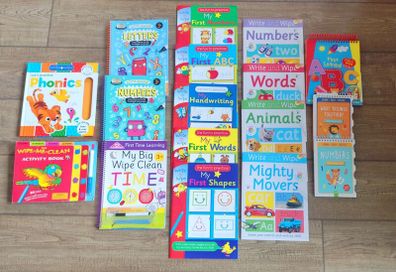 Write and Wipe Activity Books bundle