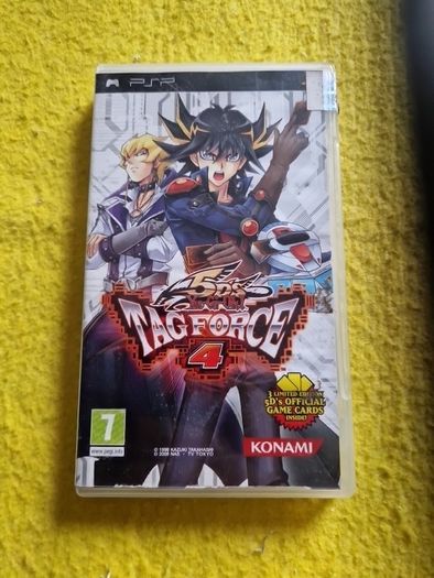 Yu  Gi Oh 5 Ds Tag Force 4 PSP games Original PlayStation