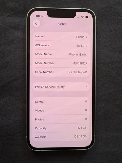 iPhone 13 mini 128Gb White