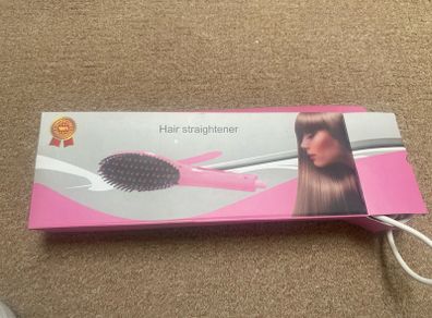 Hairbrush Straightener