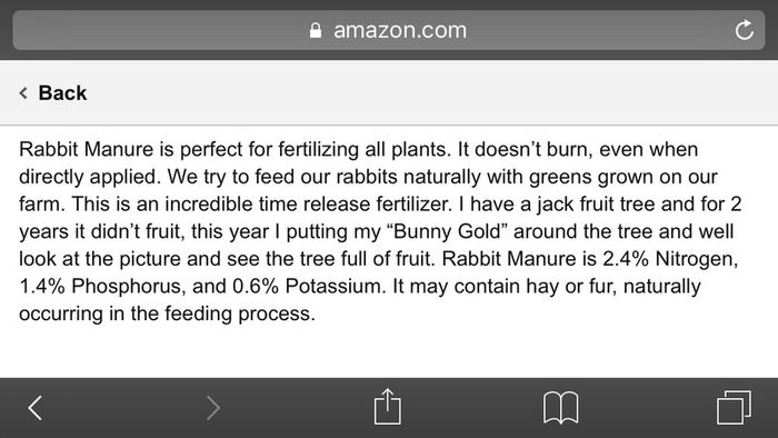 Rabbit Fertiliser Manure For Free!