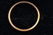 22 ct yellow gold ring size P