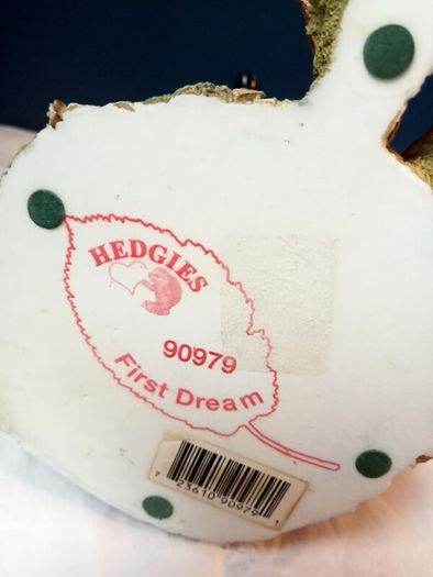 Country Artists Hedgies "First Dream" Figurine Hedgehog Collectible Ornament