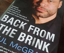 Paul McGrath Signed Book - Back From The Brink (2006 1st Edition Hardback)