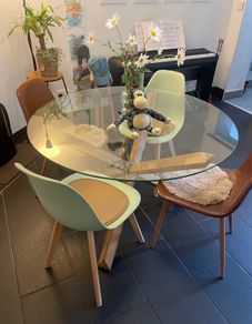 dining table (glass only) Agerby JYSK