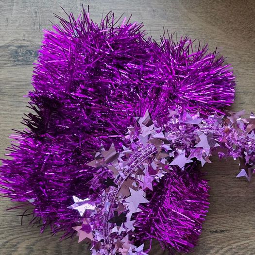 Christmas tinsel