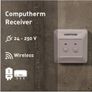COMPUTHERM Q7RF Wireless Programmable Room Thermostat, Temperature Image 3