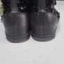 HOGAN Black Leather Sequinced High Tops Sz 40 (Fit 7-7.5UK) Rrp 295 (New) Image 7