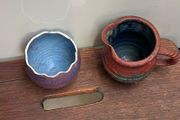 2 pieces of Michael Kennedy studio pottery