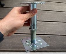 heavy duty adjustable metal furniture leg / support bracket