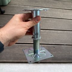 heavy duty adjustable metal furniture leg / support bracket
