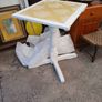 Table, square top, hand painted, quality finish Image 2