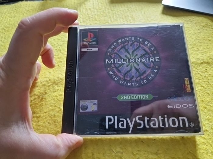 Who Wants to be a Millionaire 2nd Edition PlayStation1 Ps1 PlayStation2 Ps2 Games Original