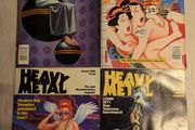 Lot of 4 Heavy Metal Magazines Comics 1982/84