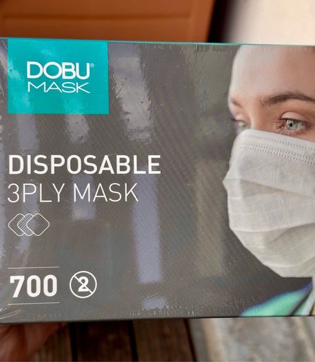 Disposable 3Ply Face Masks - 50pcs