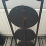 CAKE STAND - Antique - Mahogany Image 8