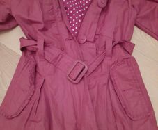 Girl's rain mac from Next, age 11