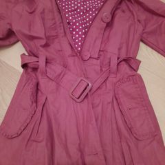 Girl's rain mac from Next, age 11
