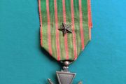 Original WWI French Croix de Guerre 1914-1918 (with Bronze Star)