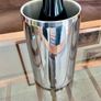 Mirror Polished Stainless Steel Double Walled Wine Cooler resembling the Wine Bottle Cooler Image 8