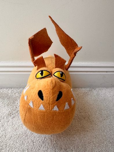 DreamWorks How to Train Your Dragon 3 Meatlug The Hidden World Plush Soft Toy approx. 30 cm. Used Please see photos